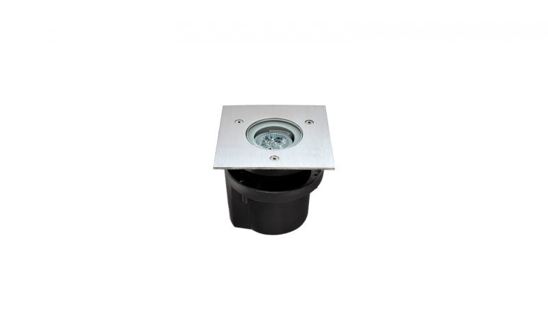 Вбудований світильник HYDROFLOOR COMPACT SQUARE GU10