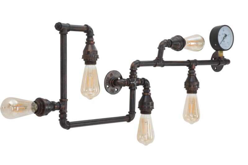 Світильник Бра MAURO FERRETTI MANHATTAN 5 LUCI CM 100X8X34