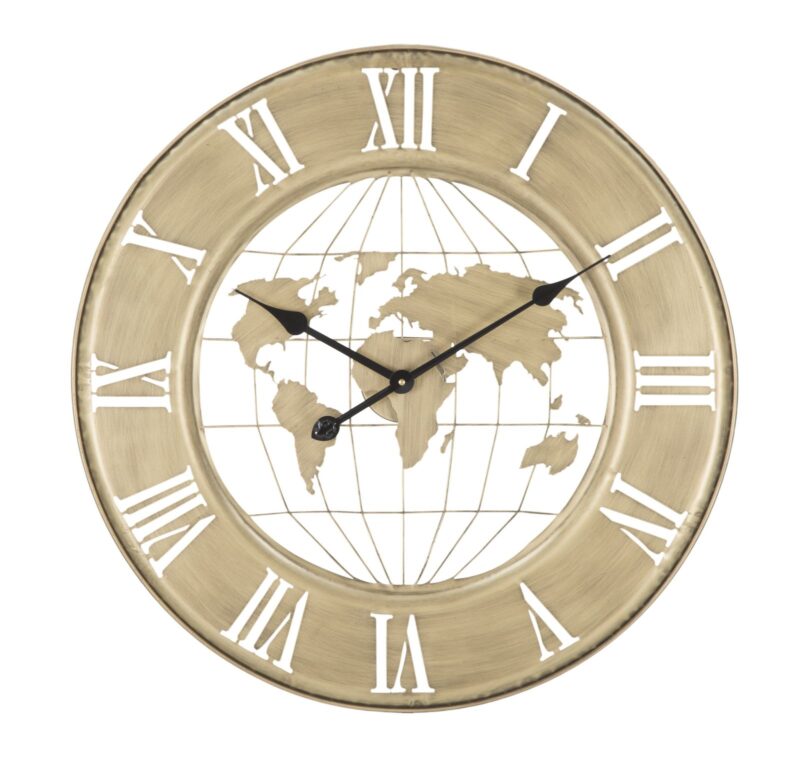 Годинник бра WORLD GOLD CM Ø 63X3