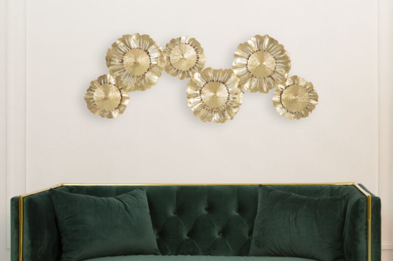 Світильник бра MAURO FERRETTI GISPY GLAM 3 LUCI CM 85X8X34
