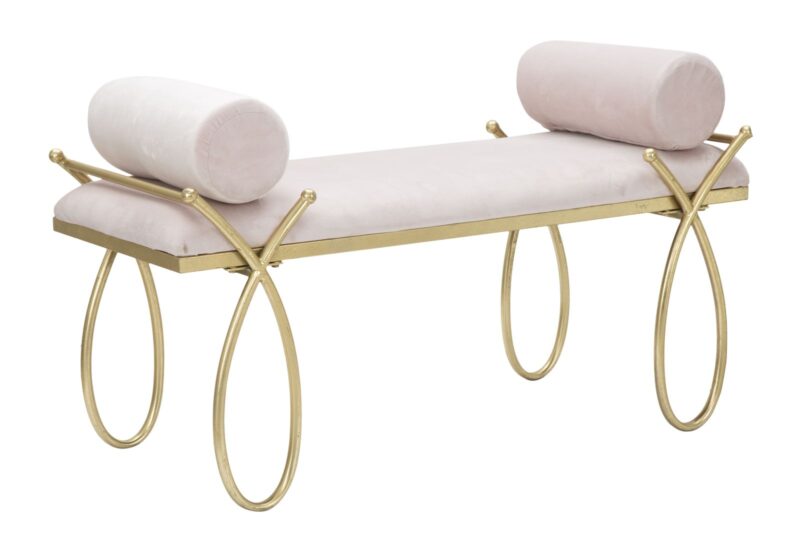 Лавка RIBBON ROSA CM 112,5X49X53