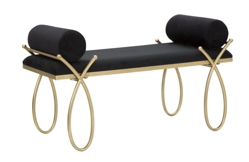 Лавка RIBBON NERA CM 112,5X49X53