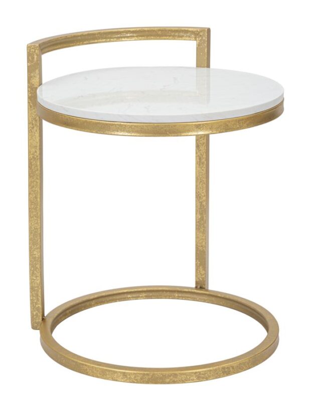 Кавовий столик ROUND MARBLE CM 40X43X50