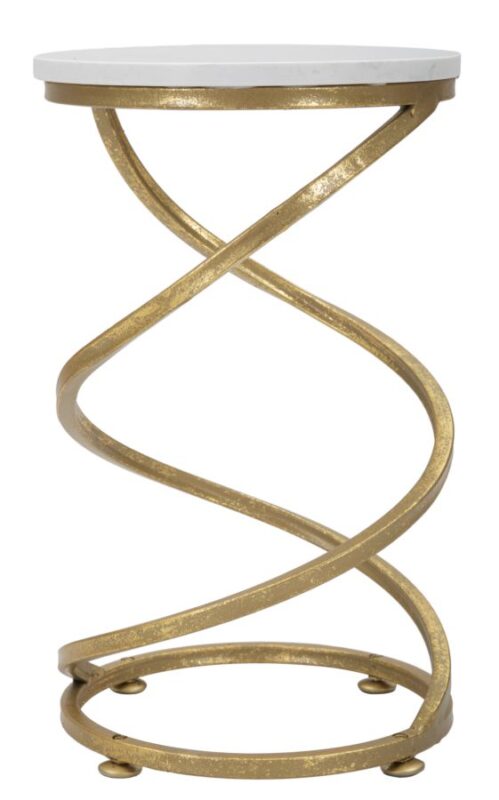 Кавовий столик SPIRAL MARBLE CM Ø 27,5X47,5