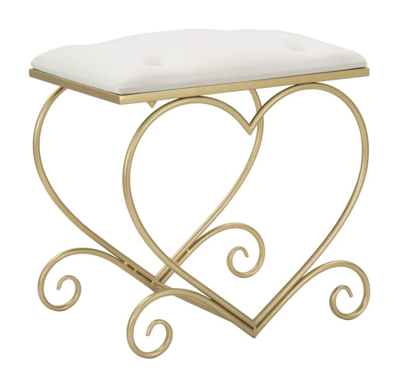 Підніжка HEART CREMA CM 50X37,5X51,5