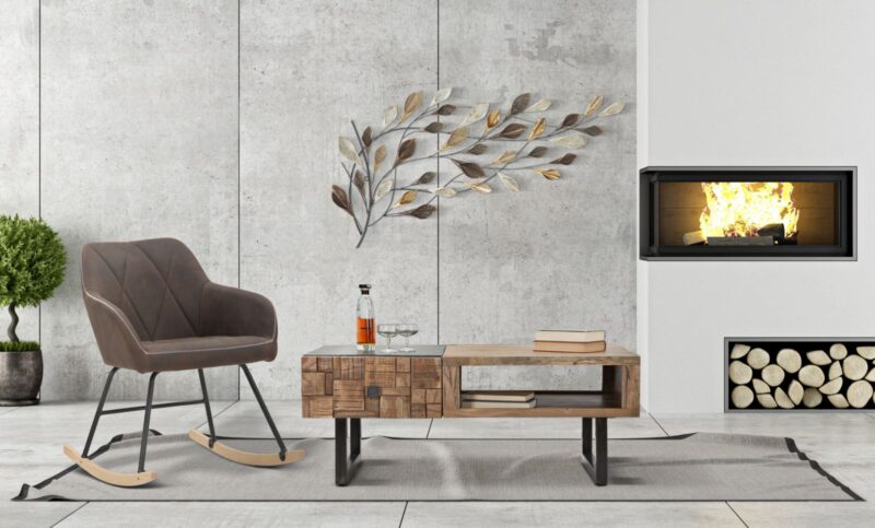 Стіл кавовий MAURO FERRETTI RETTANGOLARE MUMBAI CM 110X60X43 (LEGNO DI ACACIA NILOTICA)
