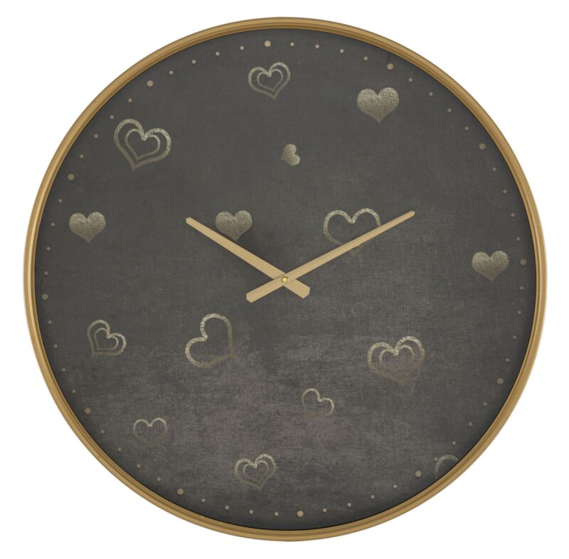 Годинник бра HEARTS CM Ø 60X6