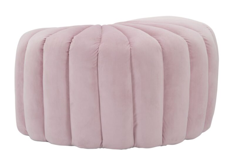 Пуф SHELL ROSA CM 80X50X42