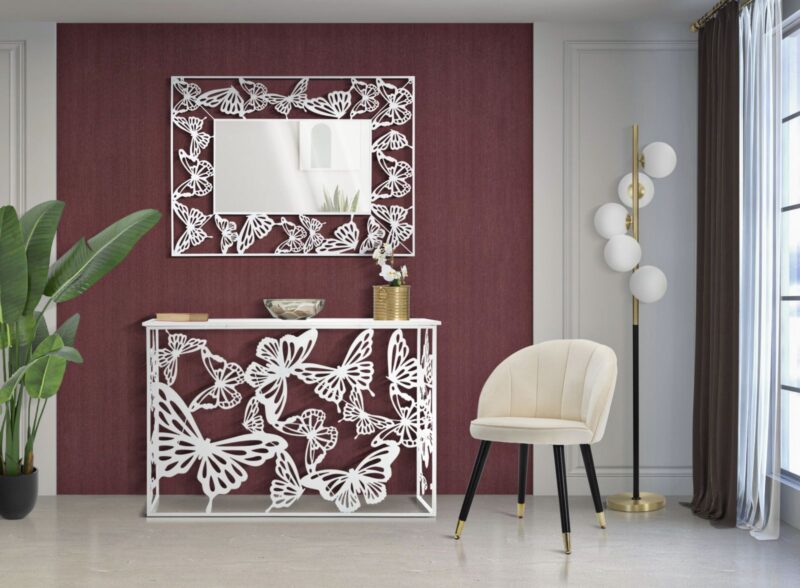Стілець Mauro Ferretti Loty Crema cm 57X58X80