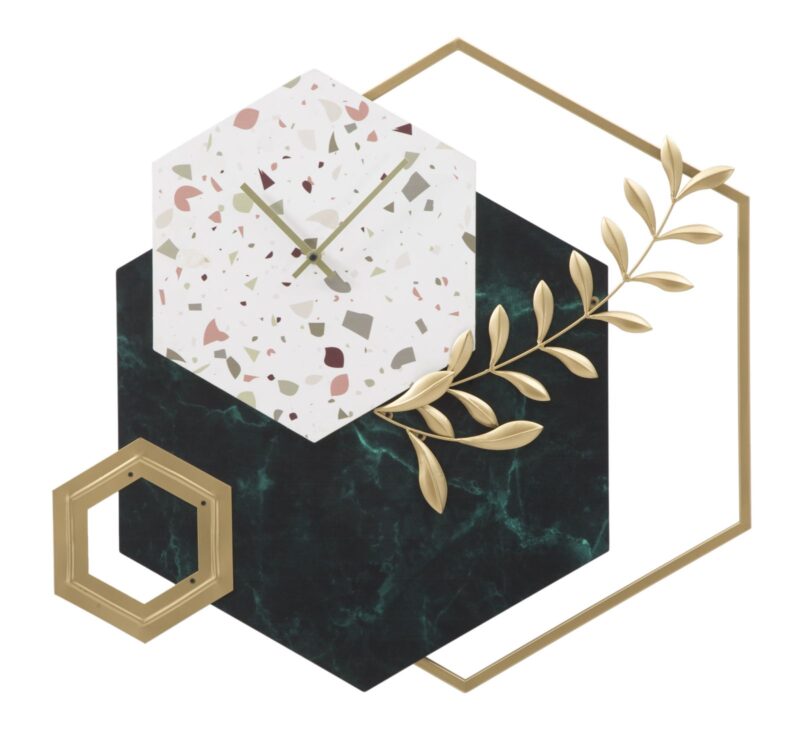 Годинник бра HEXAGON CM 62X4,5X62