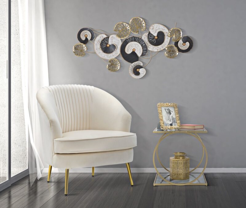 Кавовий столик MAURO FERRETTI GLAM 2 LEVEL CM 52,5X50X51