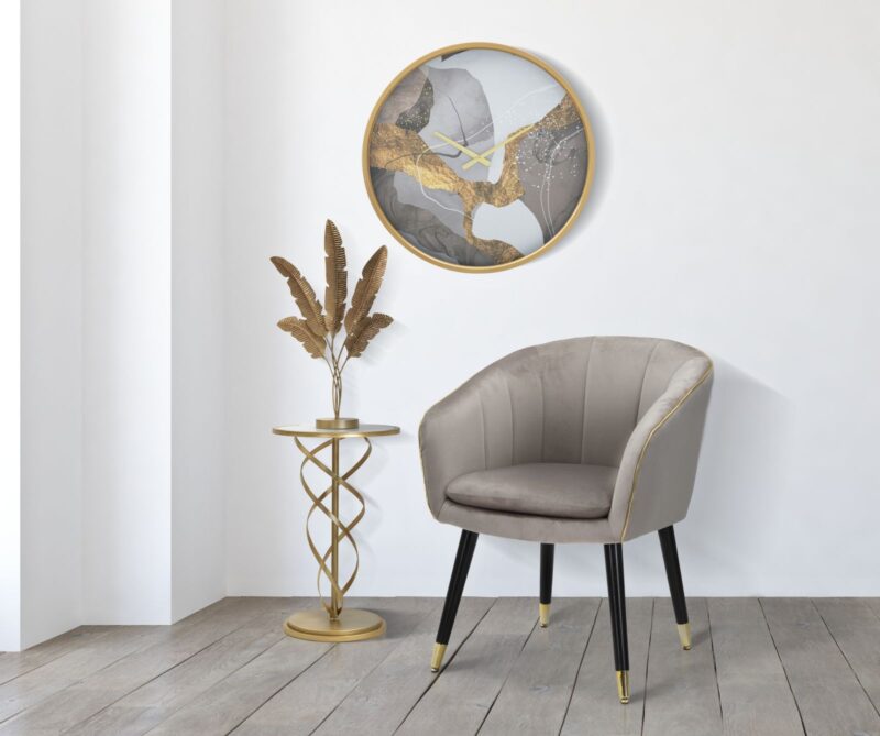 Кавовий столик MAURO FERRETTI GLAM SPIRAL CM Ø 38X61,5