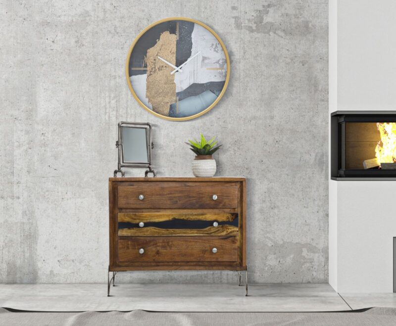 Комод MUSTANG Mauro Ferretti cm 88X45X75 (Legno di acacia nilotica)