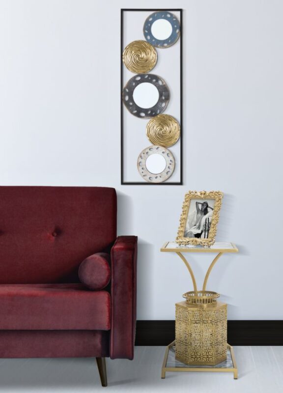 Кавовий столик MAURO FERRETTI GLAM LEVEL CM 40X35X60