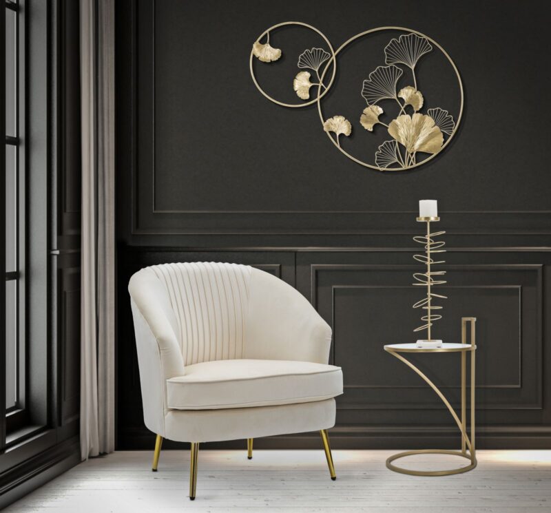 Кавовий столик MAURO FERRETTI GLAM SOFY CM Ø 38X61
