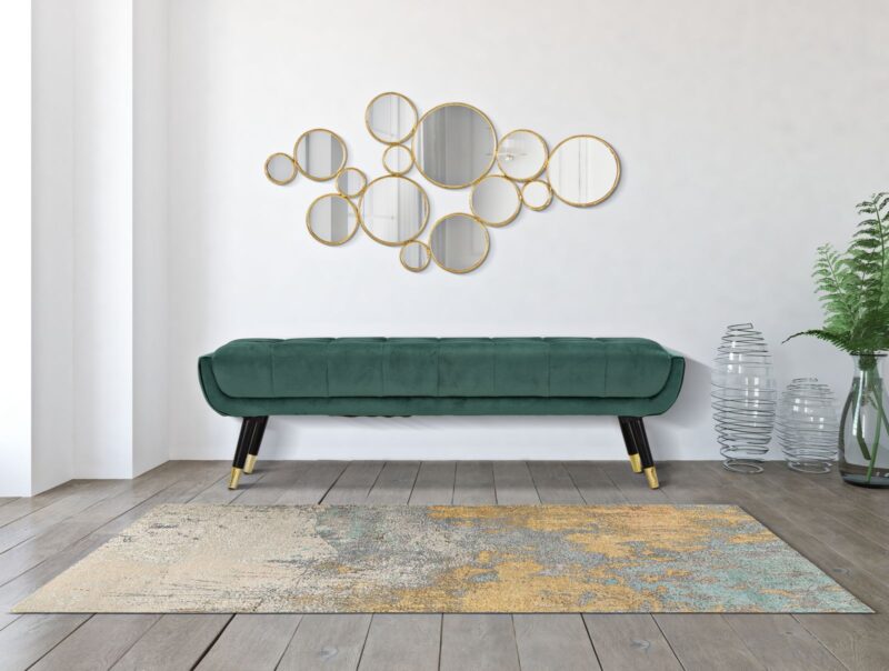 Банкетка MAURO FERRETTI INFINITY VERDE CM 141X41X43