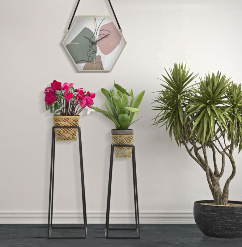 Ваза MAURO FERRETTI SQUARE COPPIA CM Ø 23X70-20X60