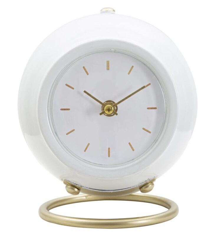 Годинник настільний BALL BIANCO CM 16X13X19 MIN 2