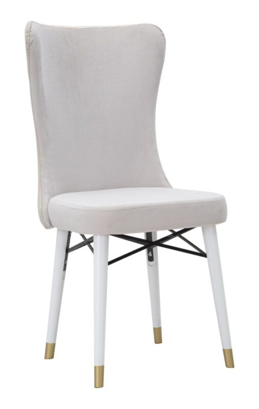 Стілець Mauro Ferretti Mimoza Crema Set 2PZ cm 40x65x99