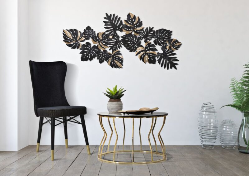 Стілець Mauro Ferretti Mimoza Nera Set 2PZ cm 40x65x99