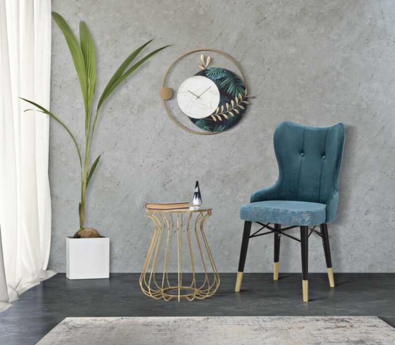 Стілець MAURO FERRETTI Kelebek Ottanio Set 2PZ cm 52x60x95