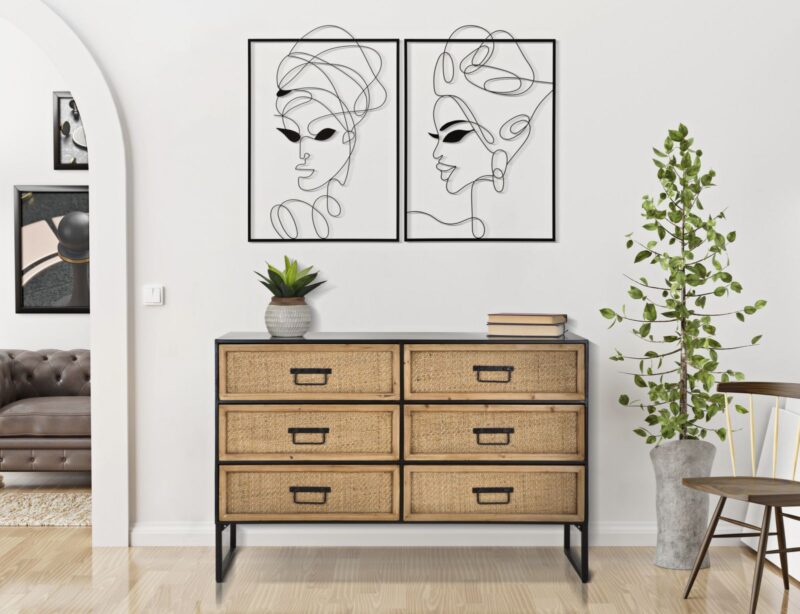 Комод  Mauro Ferretti Hanoi cm 120x40x80