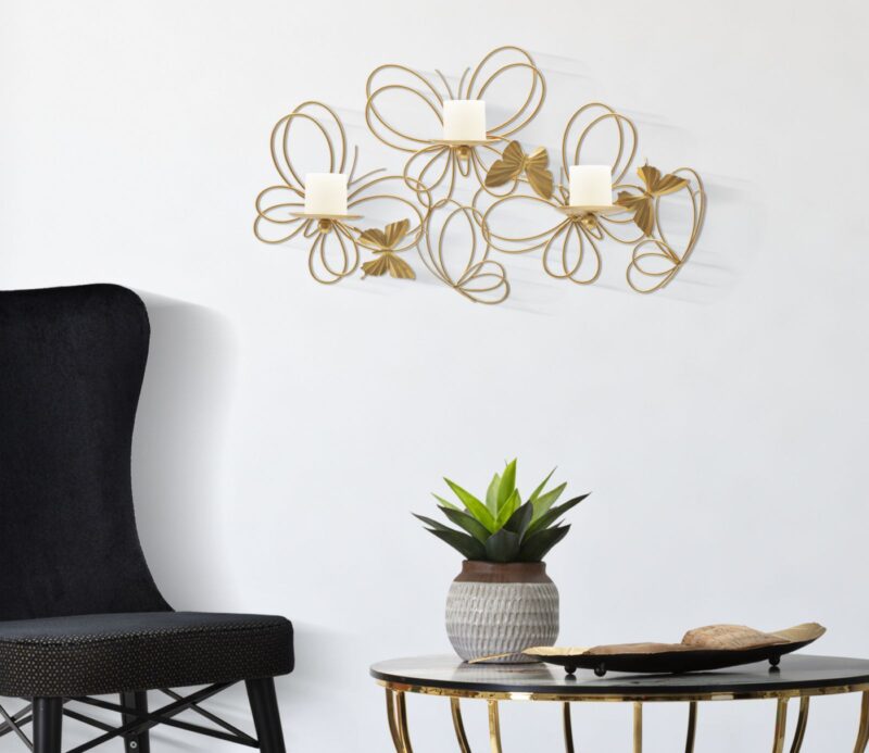 Свічник бра MAURO FERRETTI FARFALLE CM 61X12X34