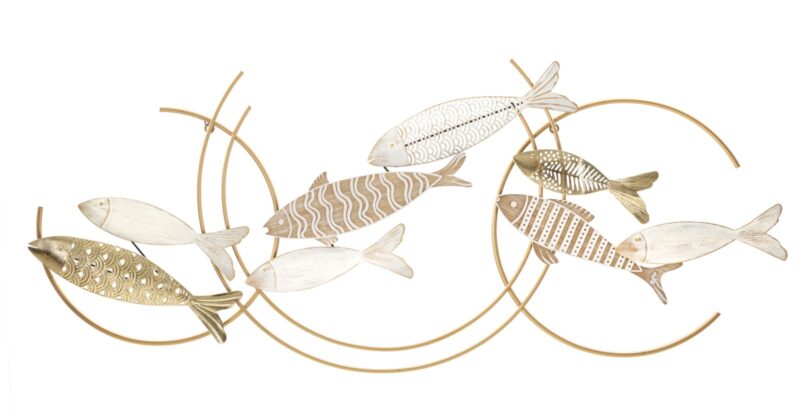 Панно декоративне IN FERRO FISHY MOVE CM 142,9X5X61,6