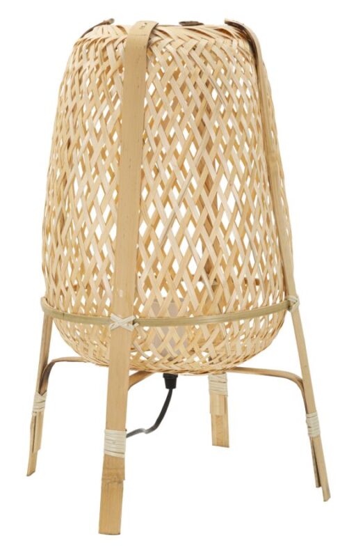 Світильник настільний MAURO FERRETTI RATTAN STAND CM Ø 26X45