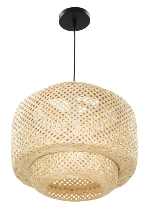 Світильник підвісний MAURO FERRETTI RIO RATTAN LEVELS CM Ø 42X36