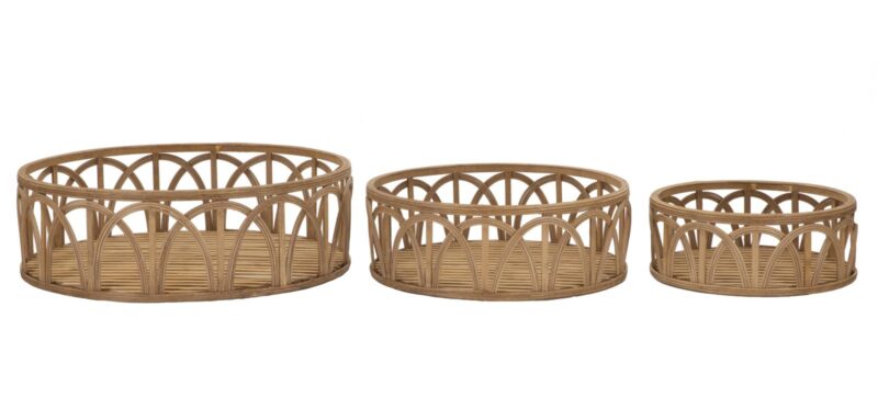 Таця комплект MAURO FERRETTI FUJI TRIS CM Ø 50X16-40X14-30X12