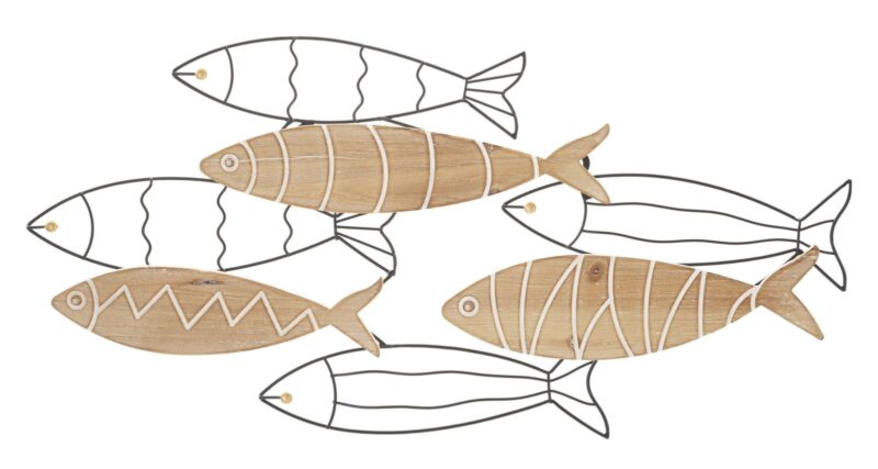 Панно декоративне бра FISH CM 60X2X30