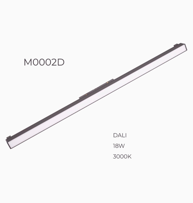 Лінійний світильник Maxlight для магнітного шинопроводу DALI 18W 3000K M0002D