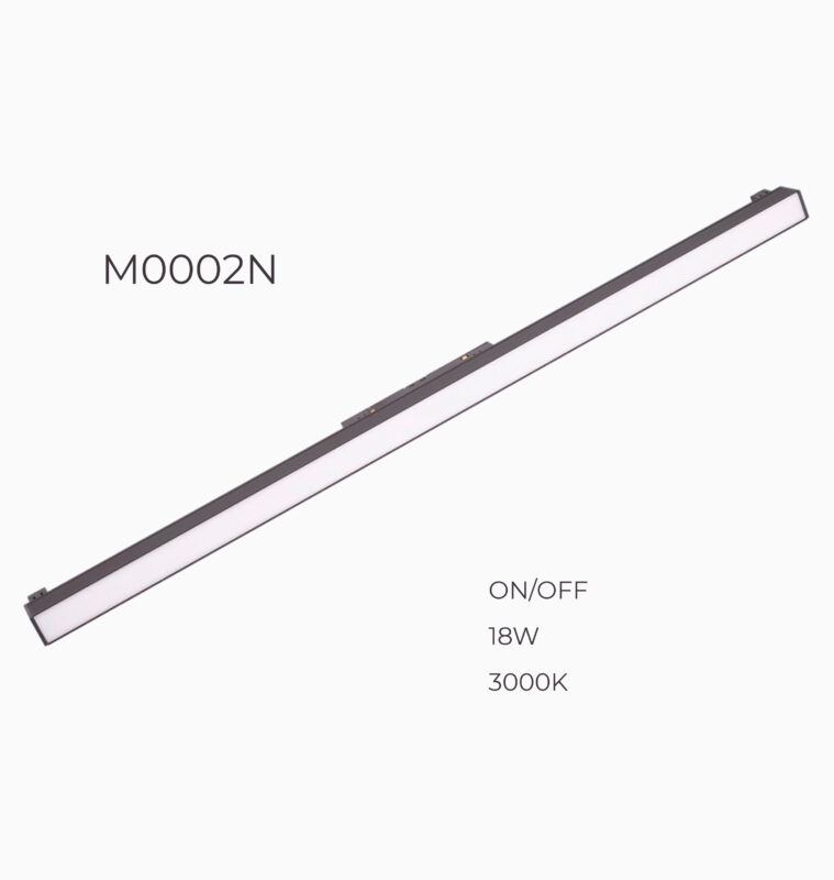 Лінійний світильник Maxlight для магнітного шинопроводу ON/OFF 18W 3000K M0002N