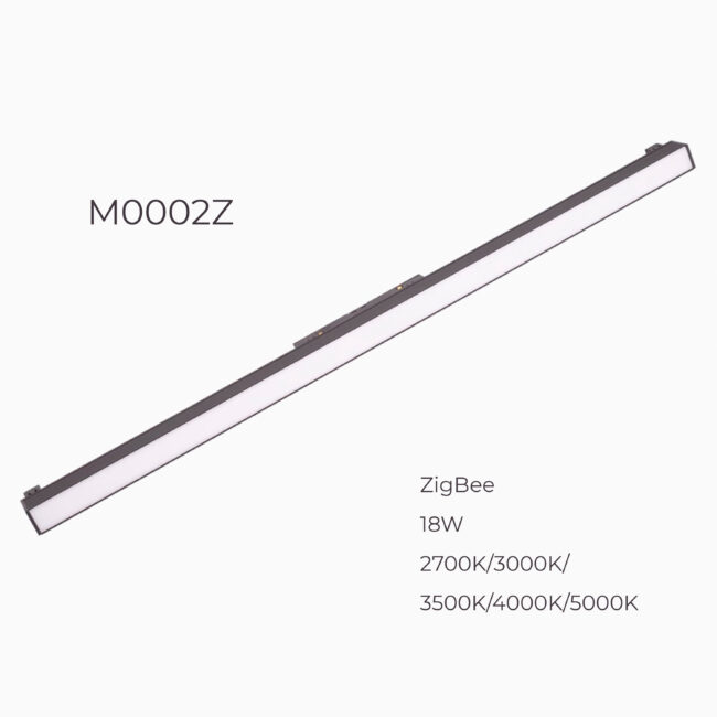 Лінійний світильник Maxlight для магнітного шинопроводу ZigBee 18W 2700K-5000K M0002Z