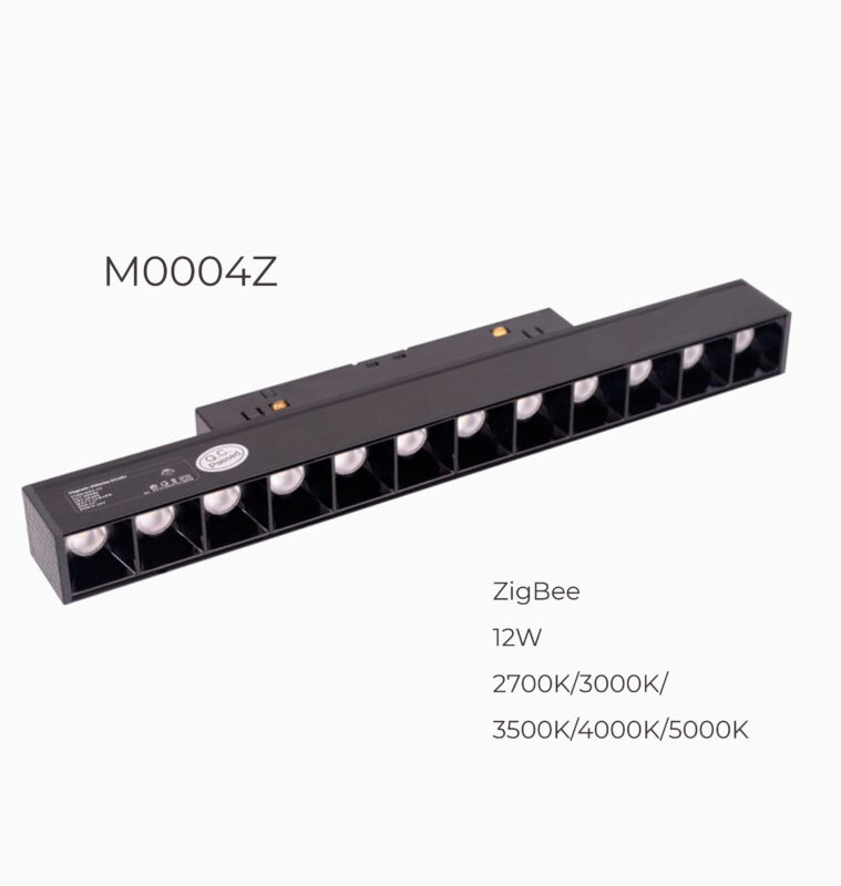 Лінійний світильник Maxlight типу "dot" для магнітного шинопроводу 12W 2700К-5000К 24° ZigBee M0004Z