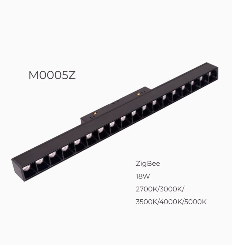 Лінійний світильник Maxlight типу "dot" для магнітного шинопроводу 18W 2700К-5000К 24° ZigBee M0005Z