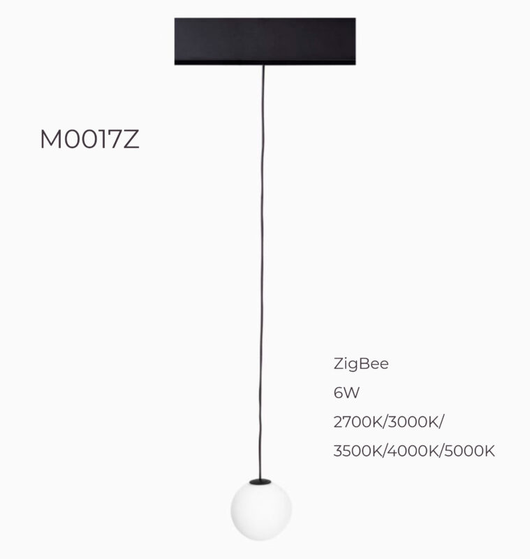 Світильник Maxlight у вигляді шару для магнітного шинопроводу 6W 2700K-5000K ZigBee M0017Z